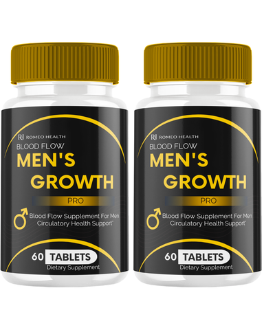 Blood Flow Men's Growth Official Performance And Stamina (2 Bottle)