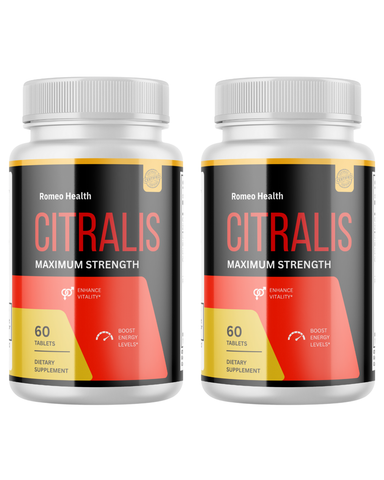 ( 2 Pack ) Citralis Male Health and Performance Booster Tablets 60ct
