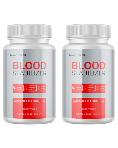 (2 Pack) Blood Stabilizer Capsules, All-Natural Health Support Formula 60ct