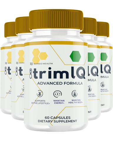 TrimIQ Official Weight Support & Energy Boost (5 Bottle)