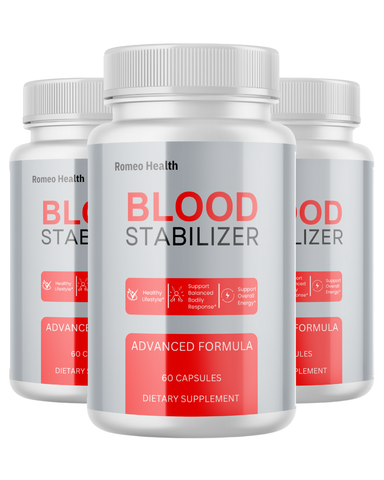 (3 Pack) Blood Stabilizer Capsules, All-Natural Health Support Formula 60ct
