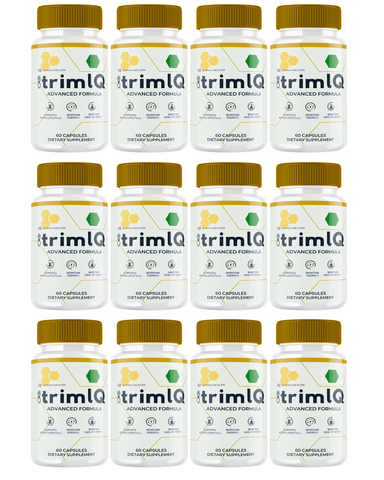 TrimIQ Official Weight Support & Energy Boost (12 Bottle)