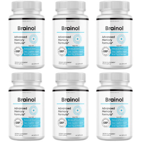 (6 Pack) Brainol - Advanced Memory Formula Dietary Supplement