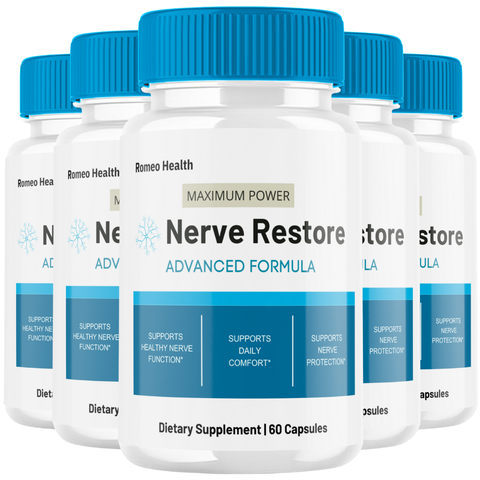 Nerve Restore Official Advanced Formula Nerve Supplement (5 Bottle)