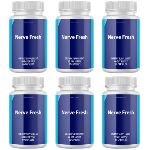 (6 Pack) Nerve Fresh - Nerve Support Dietary Supplement