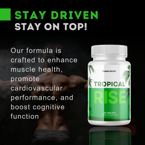 ( 2 Pack ) Tropical Rise Tablets, TropicalRise for Male Performance - 60 Tablets