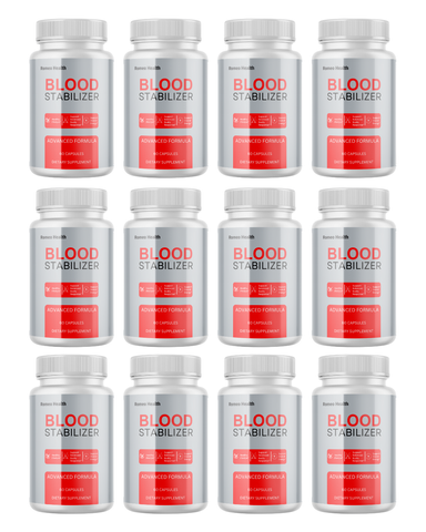 (12 Pack) Blood Stabilizer Capsules, All-Natural Health Support Formula 60ct