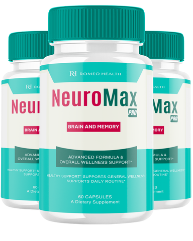 NeuroMax Pro Official Enhance Brain Memory & Cognitive Support (3 Bottle)