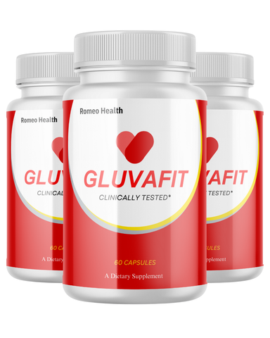 (3 Pack) Gluvafit Blood Pills, Gluva Fit Glycogen Support for Healthy Circulation 60ct