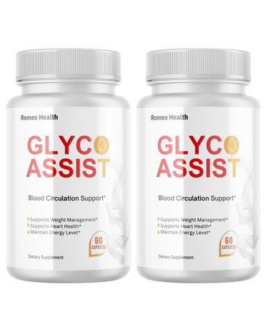 (2 Pack) Glyco Assist Glycogen Support Capsules, Advanced Blood Formula (60ct)