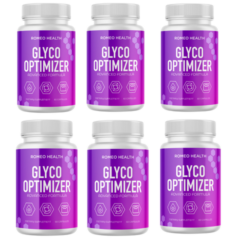 (6 Bottles) Glyco Optimizer Healthy Blood Formula Support Capsules (60 Capsules)