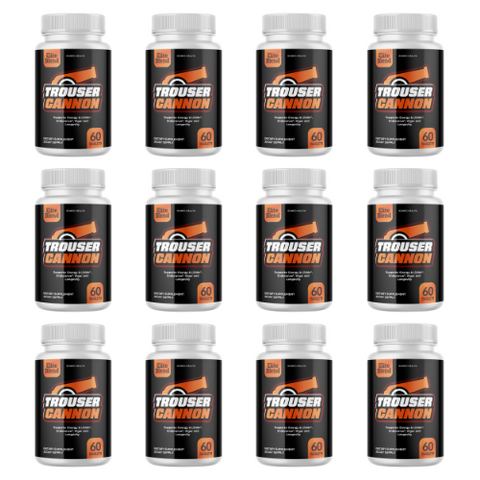 (12 Bottles) Trouser Cannon - Vigor Enhancement Dietary Supplement