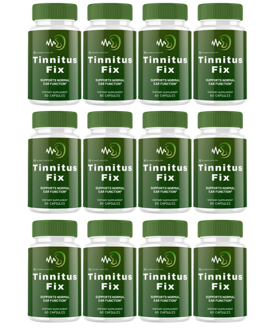 Tinnitus Fix Official Ear And Hearing Health (12 Bottle)