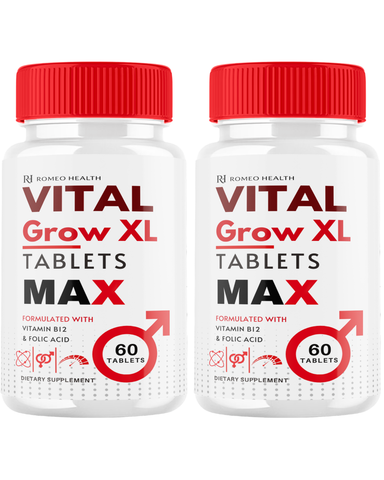 Vital Grow XL Official Optimal Male Performance And Stamina (2 Bottle)