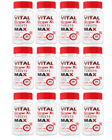 Vital Grow XL Official Optimal Male Performance And Stamina (12 Bottle)
