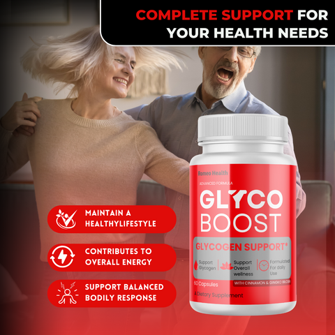 (6 Pack )Glyco Boost Pills - Glyco Boost Blood Health Support Formula - 60 Capsules