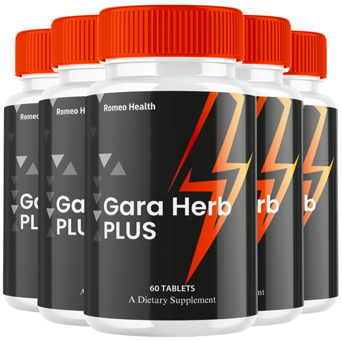 GaraHerb Pills Advanced Energy & Fitness Supplement Gara Herb (5 Bottle)