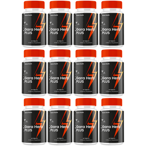 GaraHerb Capsules Official Gara Herb Male Supplement Performance Pills For Men (12 bottle)