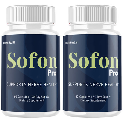 Sofon Pro - Official Nerve Health Formula Support Supplement (2 Bottle)