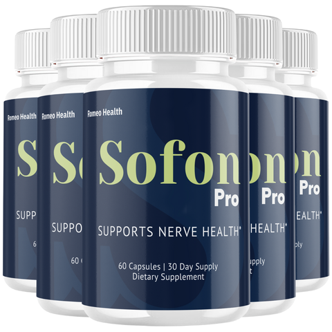 Sofon Pro - Official Nerve Health Formula Support Supplement (5 Bottle)