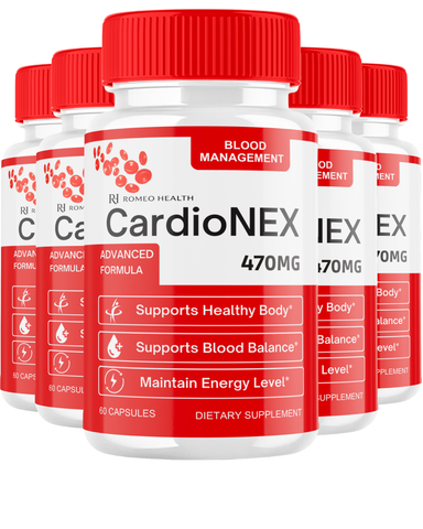 CardioNex Official Optimum Blood Cardiovascular And Circulation (5 Bottle)