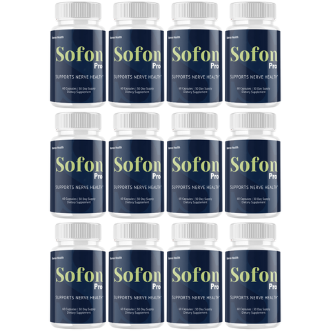 Sofon Pro - Official Nerve Health Formula Support Supplement (12 Bottle)