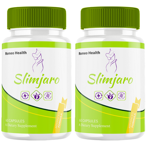 Slimjaro Advanced Formula Natural Energy & Fitness Support (2 Bottle)
