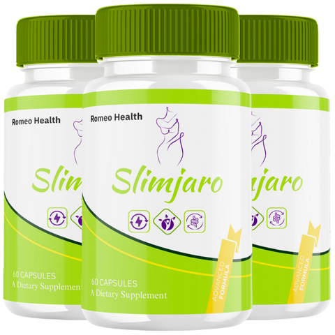 Slimjaro Official Advanced Formula Natural Weight Loss Support (3 Bottle)