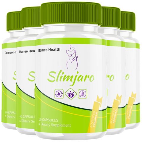 Slimjaro Advanced Formula Natural Energy & Fitness Support (5 Bottle)
