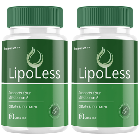 Lipo Less Advanced Energy & Fitness Supplement LipoLess ( 2 Bottle)