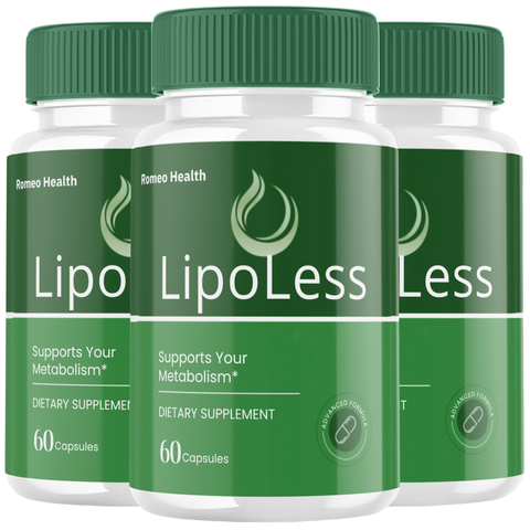 Lipo Less Advanced Energy & Fitness Supplement LipoLess ( 3 Bottle)
