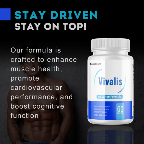 ( 12 Pack ) Vivalis Advanced Vitality Support Supplement Maximum Strength Formula 60 Tablets