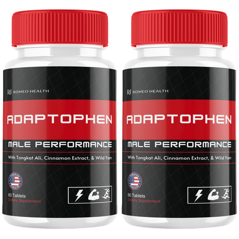 Adaptophen Official Optimal Male Performance And Stamina (2 Bottle)