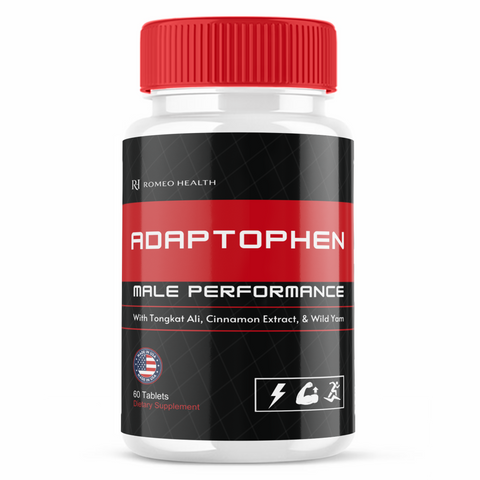Adaptophen Official Optimal Male Performance And Stamina (12 Bottle)