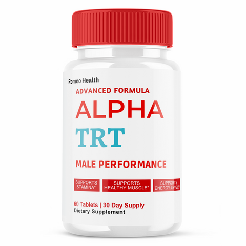 Alpha TRT Official Tablets for Men, Maximum Strength Formula, AlphaTRT (2 Bottle)