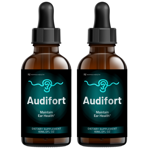Audifort Official Tinnitus And Overall Ear Health (2 Bottle)