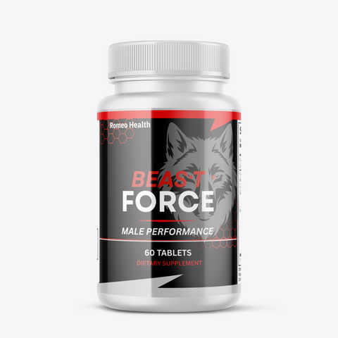 Beast Force ed Tabletsfor Men, BeastForce for Male Health & Performance 60ct