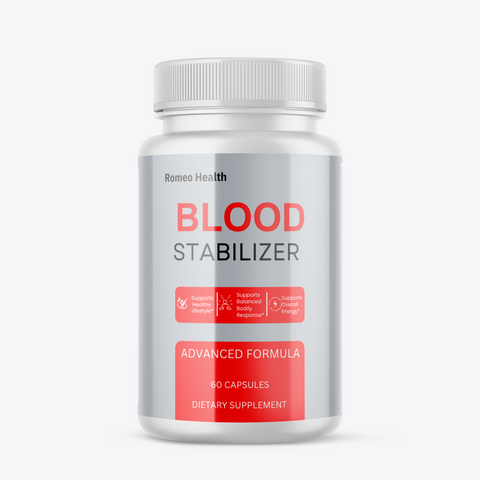 Blood Stabilizer Capsules, All-Natural Health Support Formula 60ct