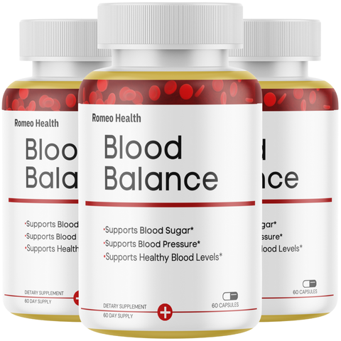 Blood Balance Pills Advanced Support BloodBalance Formula 60 Caps (3 Bottles) (Copy)