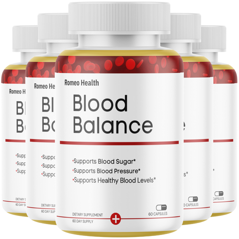 Blood Balance Pills Advanced Support BloodBalance Formula 60 Caps (5 Bottles) (Copy) (Copy)