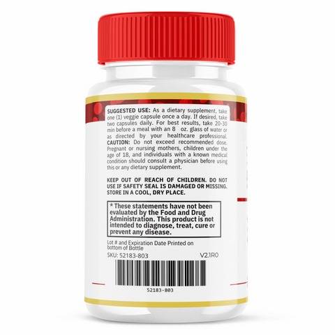 Blood Balance Official Pills Advanced Support BloodBalance Formula (1 Bottle)