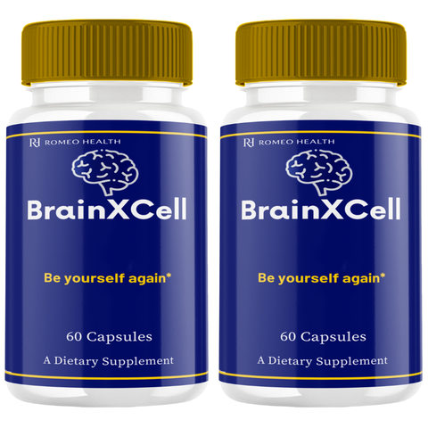 BrainXcell Official Mind Focus And Cognitive Boost (2 Bottle)