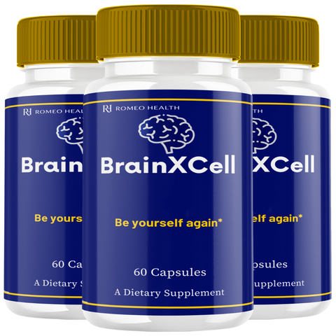 BrainXcell Official Mind Focus And Cognitive Boost (3 Bottle)