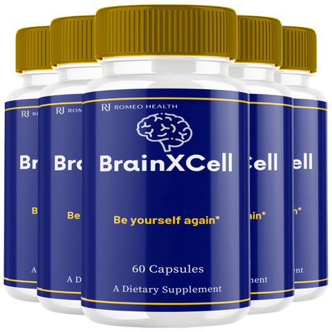 BrainXcell Official Mind Focus And Cognitive Boost (5 Bottle)
