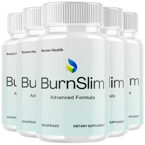 Burn Slim Weight Loss Support Pills, Official BurnSlim Healthy Energy (5 Bottle)