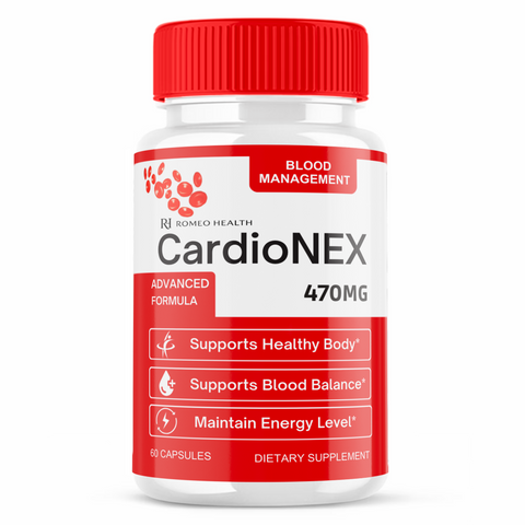 CardioNex Official Optimum Blood Cardiovascular And Circulation (3 Bottle)