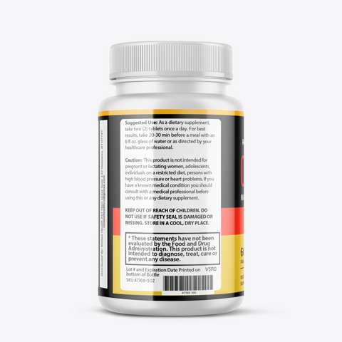 ( 2 Pack ) Citralis Male Health and Performance Booster Tablets 60ct