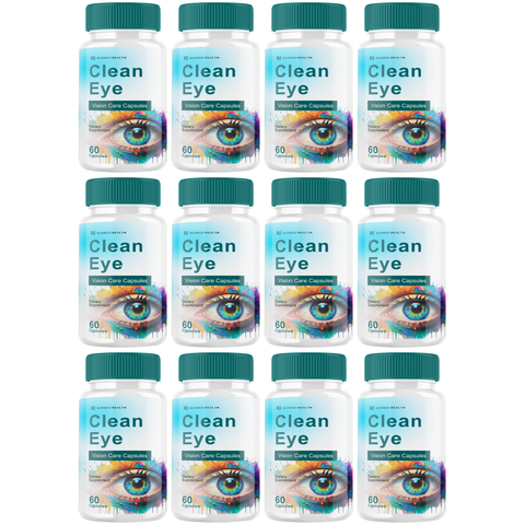 Clean Eye Official Vision Support (12 Bottle)