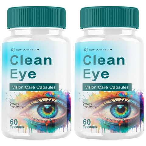 Clean Eye Official Vision Support (2 Bottle)