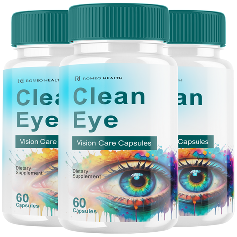Clean Eye Official Vision Support (3 Bottle)